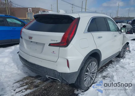 2024 Cadillac Xt4 Awd Premium Luxury z USA, uszkodzony, nr VIN 1GYFZDR49RF100387